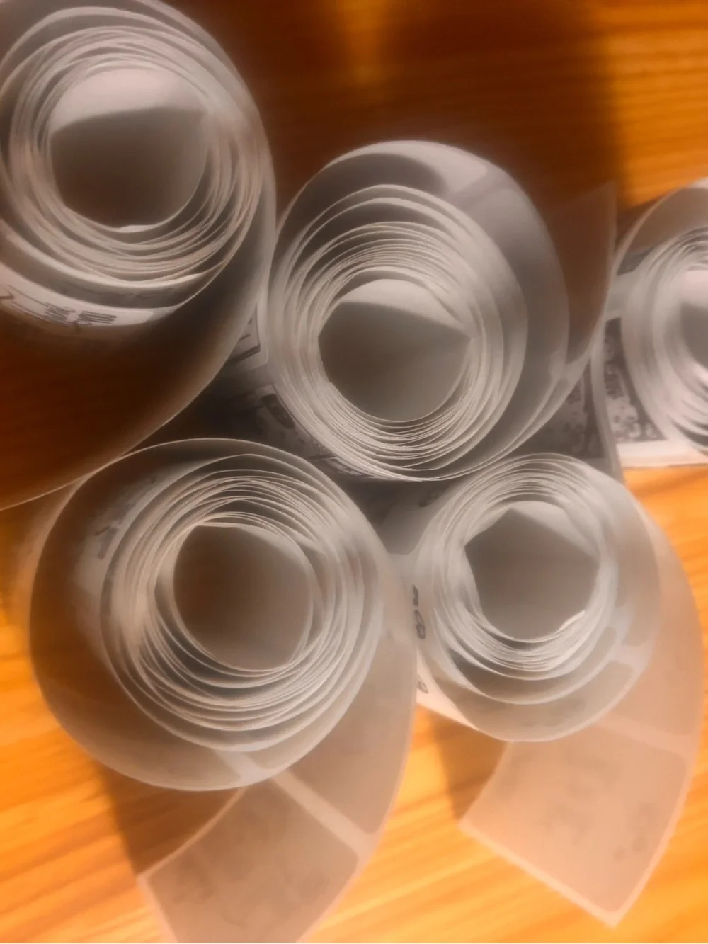 100 Halloween “Packed With Care” Packaging Labels – Black & White